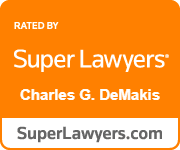 Super Lawyers Badge of Charles G Demakis